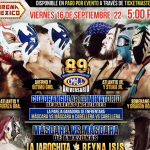 ¡Todo listo para el 89 aniversario! Checa el cartel de CMLL