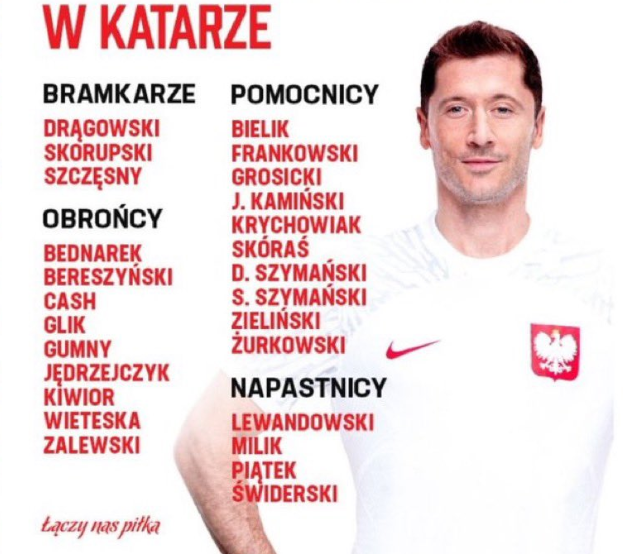 Lewandoswki es al figura de Polonia para el mundial.