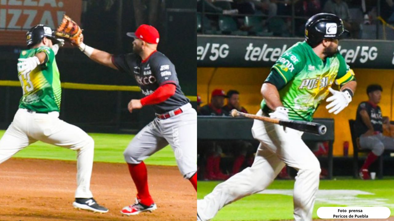 Pericos de Puebla tuvo gran despliegue ofensiva ante Diablos Rojos del México