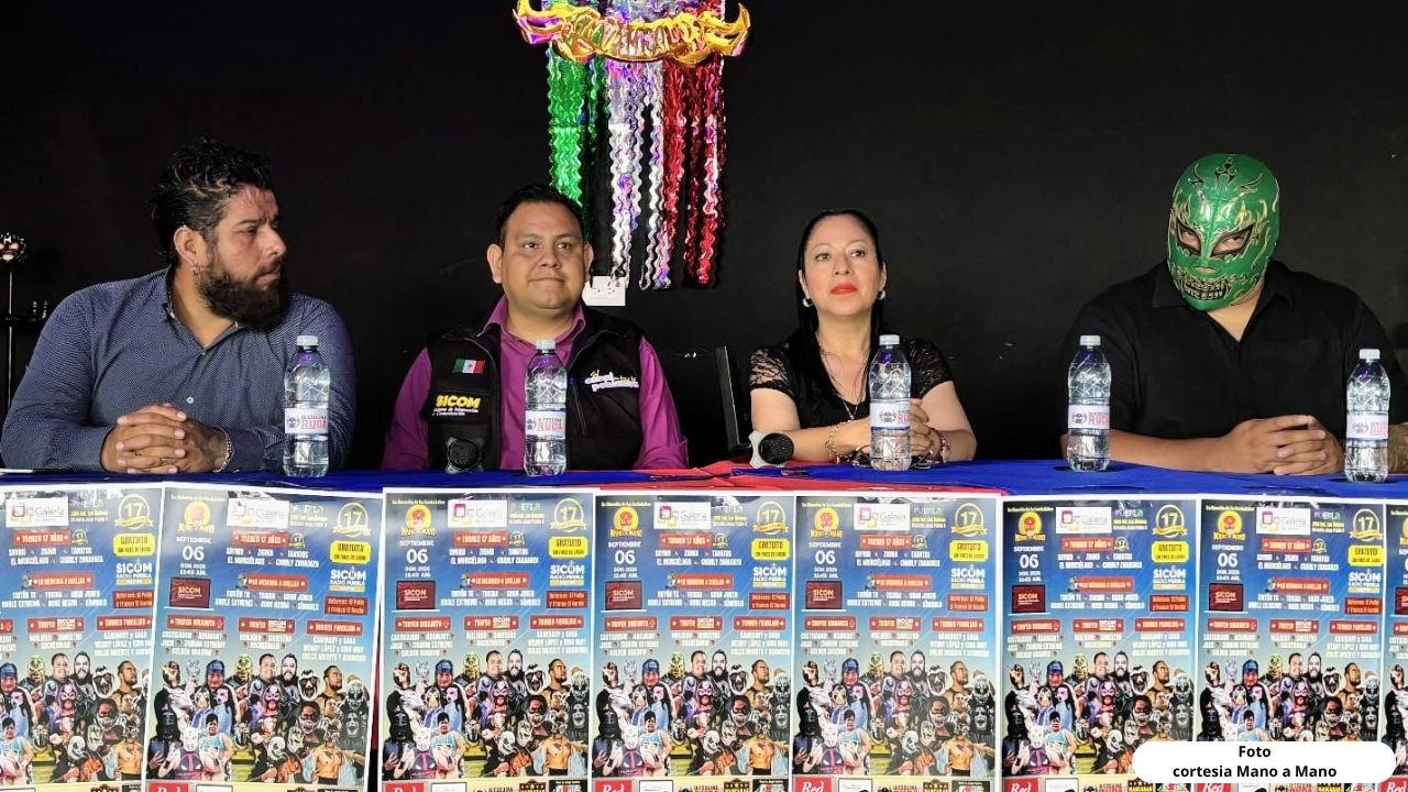 El programa de lucha libre, Mano a Mnao cumple 17 años al aire.